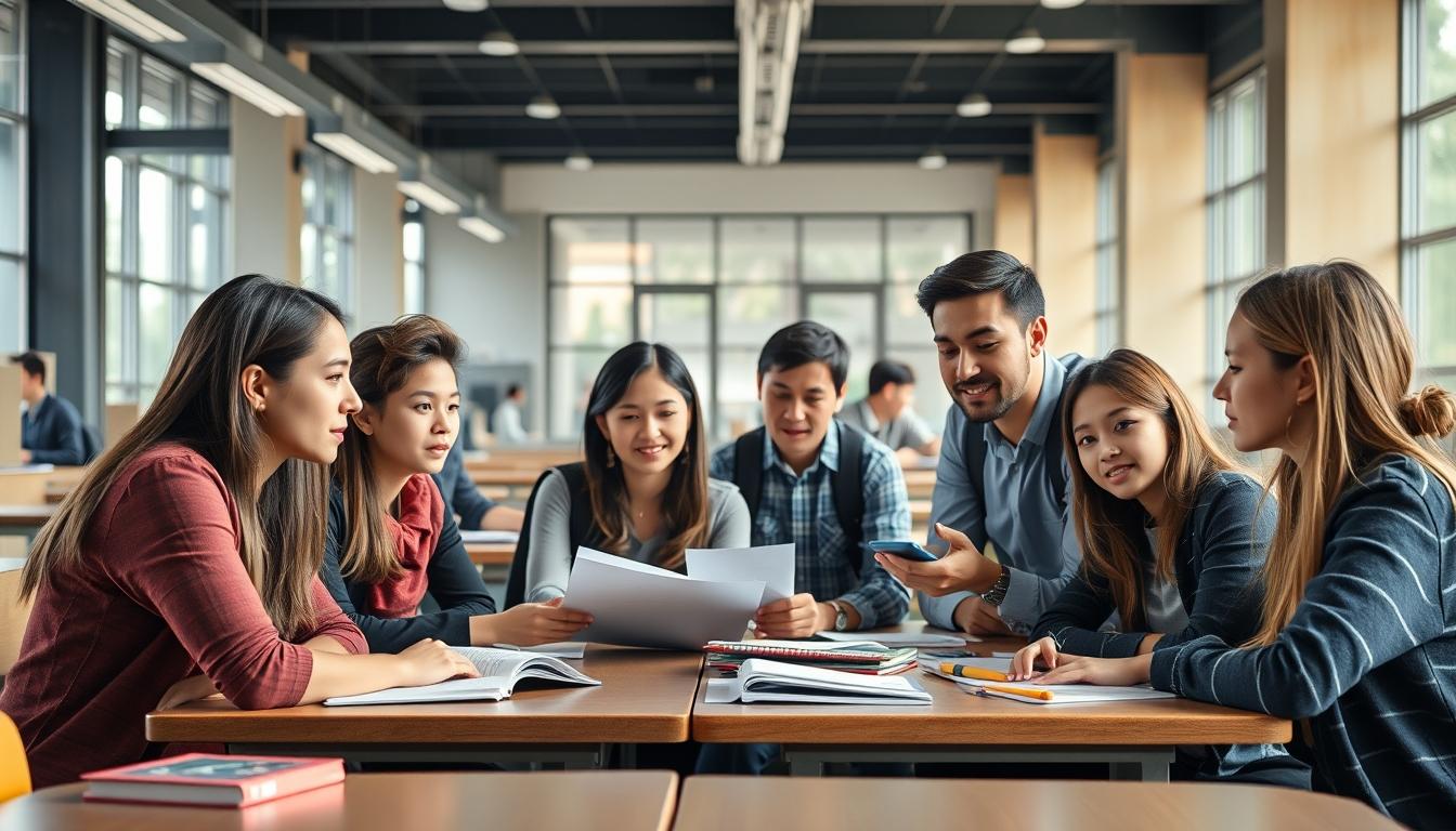 Organized study environment supporting productive learning